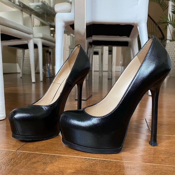 Yves Saint Laurent Shoes - Yves Saint Laurent Tribtoo 105 Platform Pumps